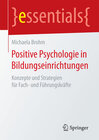 Buchcover Positive Psychologie in Bildungseinrichtungen