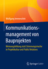 Buchcover Kommunikationsmanagement von Bauprojekten