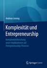 Buchcover Komplexität und Entrepreneurship