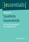 Buchcover Staatliche Souveränität