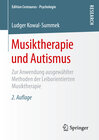 Buchcover Musiktherapie und Autismus