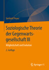 Buchcover Soziologische Theorie der Gegenwartsgesellschaft III