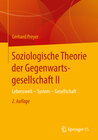 Buchcover Soziologische Theorie der Gegenwartsgesellschaft II