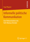 Buchcover Informelle politische Kommunikation