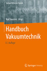 Buchcover Handbuch Vakuumtechnik