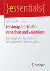 Buchcover Leistungsblockaden verstehen und verändern