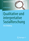 Buchcover Qualitative und interpretative Sozialforschung