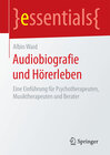 Buchcover Audiobiografie und Hörerleben