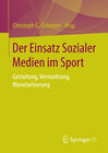 Buchcover Der Einsatz Sozialer Medien im Sport