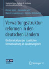 Buchcover Verwaltungsstrukturreformen in den deutschen Ländern