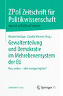 Buchcover Gewaltenteilung und Demokratie im Mehrebenensystem der EU