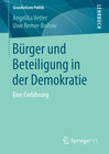 Buchcover Bürger und Beteiligung in der Demokratie