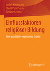 Buchcover Einflussfaktoren religiöser Bildung