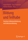 Buchcover Bildung und Teilhabe