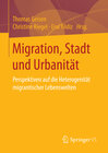 Buchcover Migration, Stadt und Urbanität