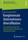 Buchcover Konglomerate Unternehmensdiversifikation