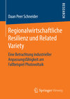 Buchcover Regionalwirtschaftliche Resilienz und Related Variety