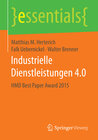 Buchcover Industrielle Dienstleistungen 4.0