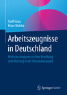 Buchcover Arbeitszeugnisse in Deutschland