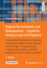 Buchcover Englisch für Architekten und Bauingenieure - English for Architects and Civil Engineers