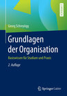 Buchcover Grundlagen der Organisation