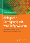Buchcover Biologische Durchgängigkeit von Fließgewässern
