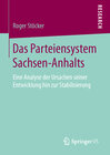 Buchcover Das Parteiensystem Sachsen-Anhalts