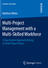 Buchcover Multi-Project Management with a Multi-Skilled Workforce