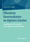 Buchcover Öffentliche Kommunikation im digitalen Zeitalter
