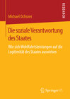 Buchcover Die soziale Verantwortung des Staates