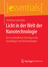 Buchcover Licht in der Welt der Nanotechnologie
