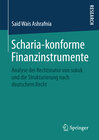 Buchcover Scharia-konforme Finanzinstrumente
