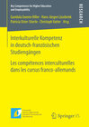 Buchcover Interkulturelle Kompetenz in deutsch-französischen Studiengängen