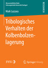 Buchcover Tribologisches Verhalten der Kolbenbolzenlagerung