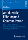 Buchcover Ambidextrie, Führung und Kommunikation