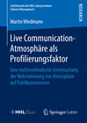 Buchcover Live Communication-Atmosphäre als Profilierungsfaktor