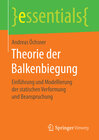 Buchcover Theorie der Balkenbiegung