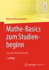 Buchcover Mathe-Basics zum Studienbeginn