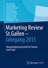 Buchcover Marketing Review St. Gallen - Jahrgang 2015