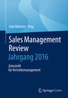 Buchcover Sales Management Review – Jahrgang 2015