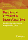 Buchcover Das grün‐rote Experiment in Baden-Württemberg
