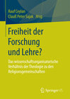 Buchcover Freiheit der Forschung und Lehre?