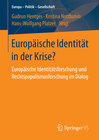 Buchcover Europäische Identität in der Krise?