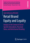 Buchcover Retail Brand Equity and Loyalty