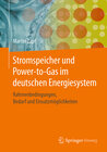 Buchcover Stromspeicher und Power-to-Gas im deutschen Energiesystem
