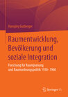 Buchcover Raumentwicklung, Bevölkerung und soziale Integration