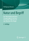 Buchcover Natur und Begriff