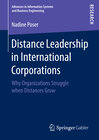 Buchcover Distance Leadership in International Corporations
