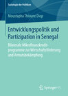 Buchcover Entwicklungspolitik und Partizipation in Senegal