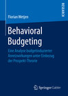 Buchcover Behavioral Budgeting